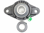 420219 68619 Two Bolt Flange Bearing Fisher Western Tornado Polycaster